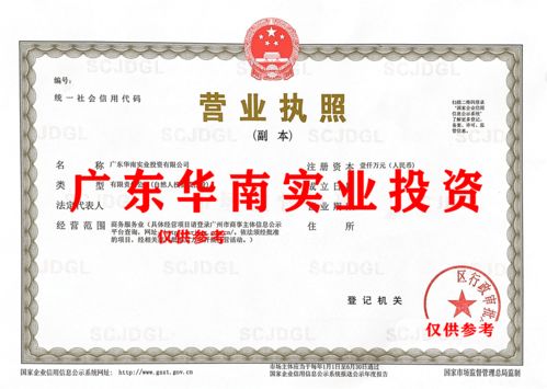 廣東華南實業公司數據處理和存儲支持服務轉讓公告